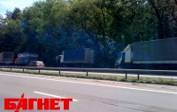 В Киеве продолжаются «притеснения» грузовиков