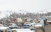 Перу накрыли аномальные снегопады