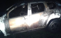 Под Харьковом подожгли авто бизнесмена