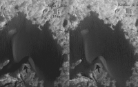 NASA предоставило доказательства перемещения дюн на Марсе (ФОТО)