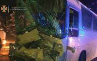 ДТП под Львовом: автобус столкнулся с грузовиком, много пострадавших