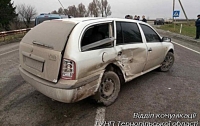 В Тернопольской области пьяный водитель протаранил полицейский автомобиль