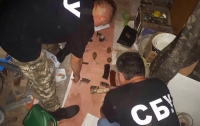 СБУ в Одесской области обнаружила тайник с боеприпасами из АТО