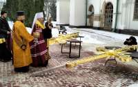 У ПЦУ освятили відновлені завдяки меценатам хрести собору Святої Софії