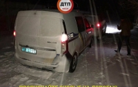 Под Киевом патрульные устроили ДТП