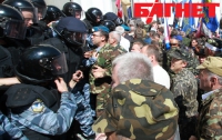 В Киеве афганцев не пустили «поприветствовать» Януковича 