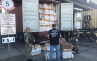 В порту Одессы обнаружено контрафактная продукция на 10 млн гривен (видео)