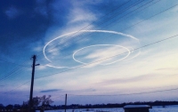 Жителей Ивано-Франковска озадачили странные круги в небе