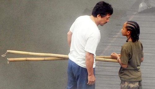 Кадры со съемочной площадки картины