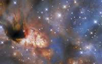 Телескоп Hubble показав місце активного зореутворення в сузірʼї Скорпіона