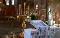В Черниговской области из церкви украли иконы Кучмы