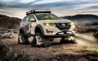 Nissan представил в Нью-Йорке X-Trail на гусеницах Dominator