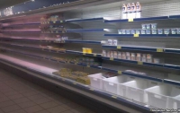 В магазинах оккупированного Крыма – пустые полки (ФОТО)