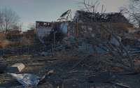 Показали последствия удара по селу на Херсонщине (фото)