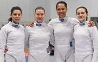Украина в третий раз в истории отобралась на Олимпиаду в командной женской шпаге