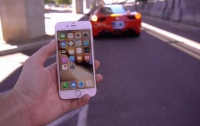 По новенькому iPhone 6S проехался Ferrari (ВИДЕО)