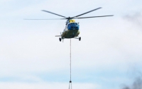 Под Харьковом упал военный вертолет МИ-8