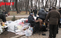Голодающих чернобыльцев в Киеве уже нельзя пересчитать