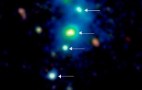 В созвездии Рыси обнаружено систему из четырех сверхмассивных квазаров