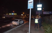 В Киеве на Большой Окружной взорвался автомобиль