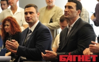 Братья Кличко в Киеве презентуют фильм