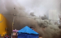 В киевском кафе произошел масштабный пожар