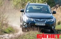 На тест-драйве «Багнета» уверенный Subaru Impreza XV (ВИДЕО)