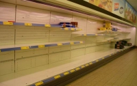 В Киеве с полок магазинов исчез хлеб
