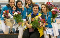 Украинские рапиристки – обладательницы Кубка Европы 2014