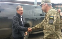 Волкер на Донбассе встретился с командующим объединенными силами