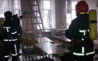 Пожар в Ивано-Франковске: во время уроков загорелась школа