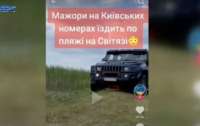 Власник елітного Hummer з року в рік нищить пляжі заповідного Світязя