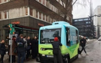 Беспилотные автобусы начали перевозить пассажиров