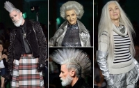 Пожилые панки произвели фурор на Неделе моды (ФОТО)