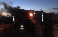 В Киеве произошел пожар в Институте пищевых технологий, спасен профессор