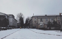 В Крыму выпал первый снег