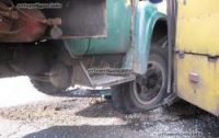 В Киеве ЗИЛ-131 отправил на больничную койку четырех человек
