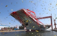 Китай спустил на воду свой второй авианосец