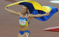 Украинские легкоатлетки заняли весь пьедестал