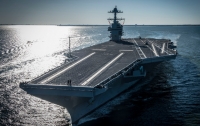 ВМС США просяи перенести взрывные испытания нового авианосеца на 6 лет
