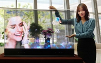 Samsung показала новый прозрачный OLED-дисплей (ФОТО)