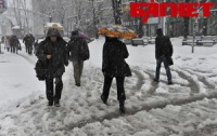 Сегодня в Украине выпадет мокрый снег