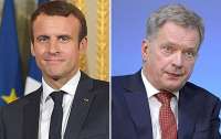 Лидеры Франции и Финляндии обсудили ситуацию в Украине