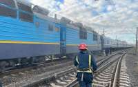 На Ровненщине загорелся пассажирский поезд