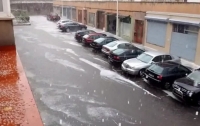 По северу Испании ударил снеговой шторм