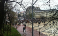 В Киеве 1 тыс. горожан вышли на митинг-концерт против уничтожения Андреевского спуска