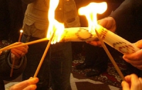 Киевлянам будут раздавать особенный огонь