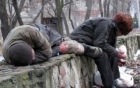В Киеве бомжей больше, чем предназначенных для них койко-мест 