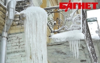 В Киеве появилась первая жертва обвала снега 