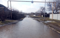 Улица в Макеевке ушла под воду